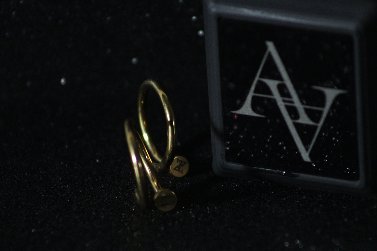 Sterling Golden Nail Ring - Stylish Mens Ring Pakistan