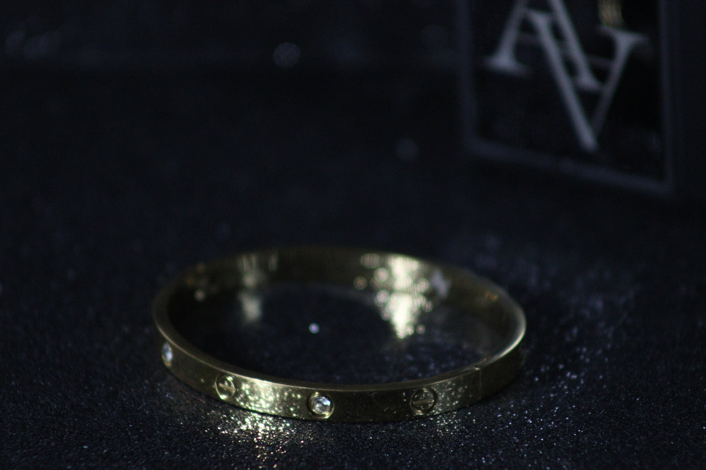 Golden Cartier Bracelet (Copy)