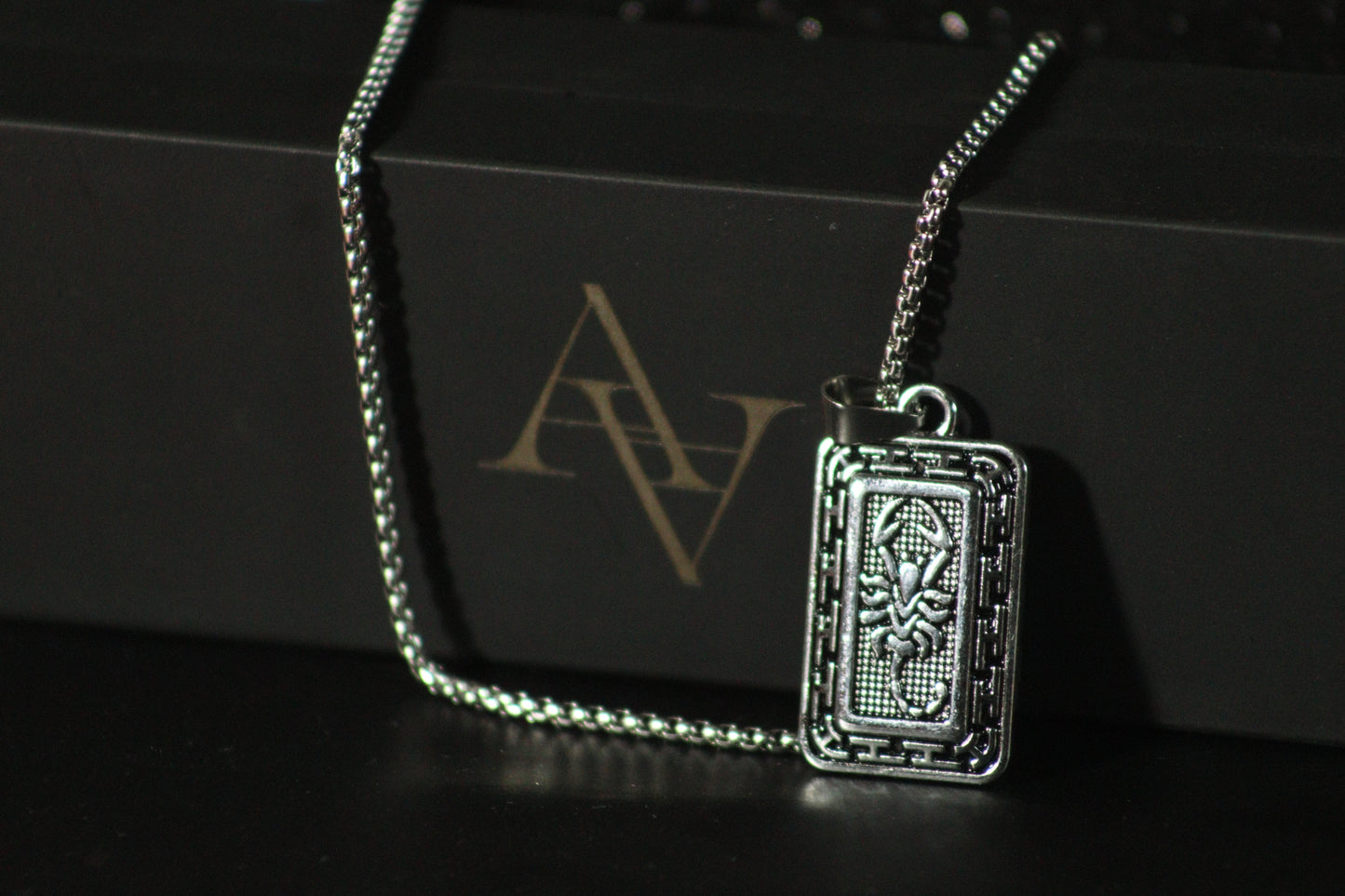 Zodiac Sign Necklace-Scorpian