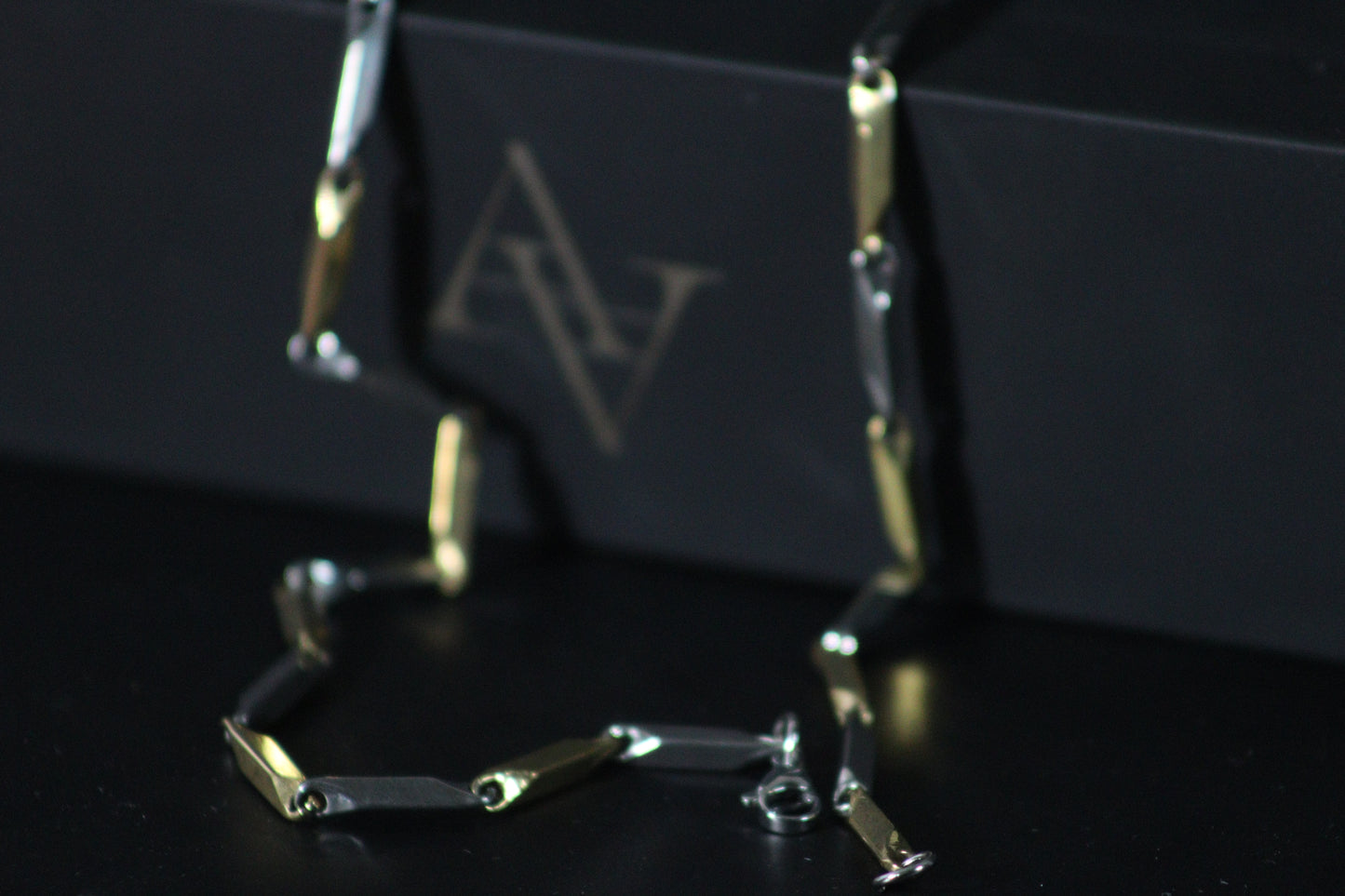 Stainless Steel Golden Silver Rice Chain For Men and Boys