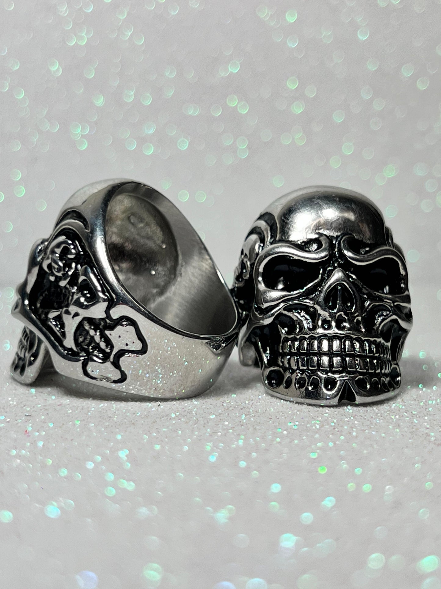 Biker Skull Ring