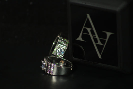 Statement Ring for Men: Simulated Diamond Ring Adjustable - Domineering Style, Fashion Jewelry, Gift for Him, Buy Now!