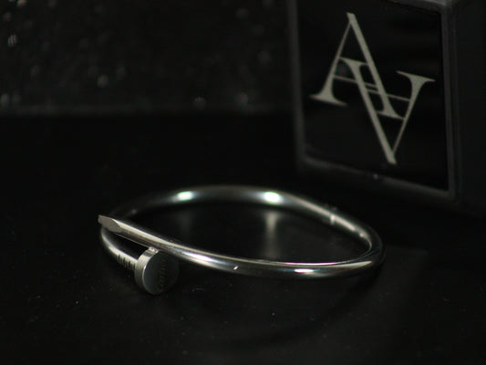 Stainless steel  Nail bracelet