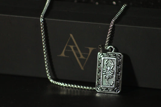 Zodiac Sign Necklace-Scorpian
